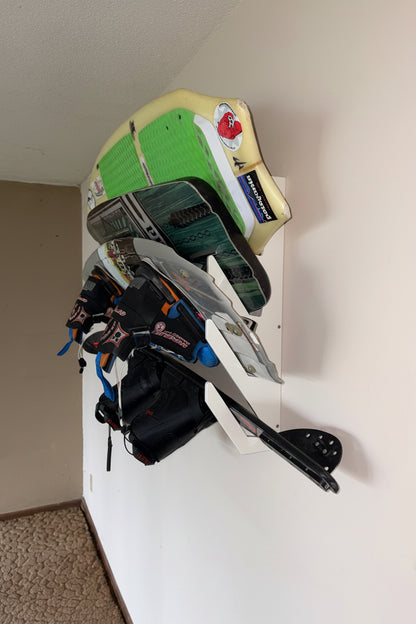 Compact Wakesurf Board Rack – Holds 4 Boards | Free Shipping